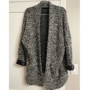 Leather cuff William Rast cardigan